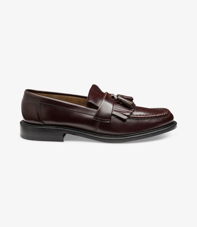 LOAKE BRIGHTON BURGUNDY LOAFER