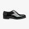 LOAKE ELGIN BLACK OXFORD TOE CAP LEATHER SOLE G-WIDE