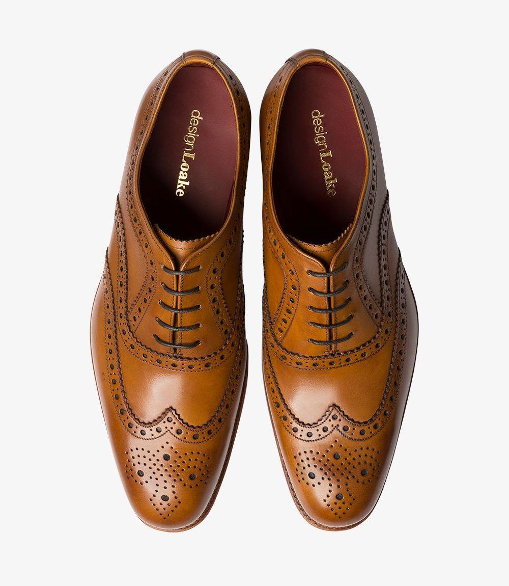 Fearnley Tan Brogue Shoes Discounted – Loake Shoes Australasia