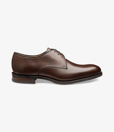 LOAKE GABLE DARK BROWN DERBY SHOES