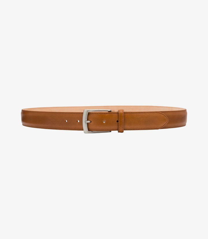 LOAKE HENRY TAN LEATHER BELT