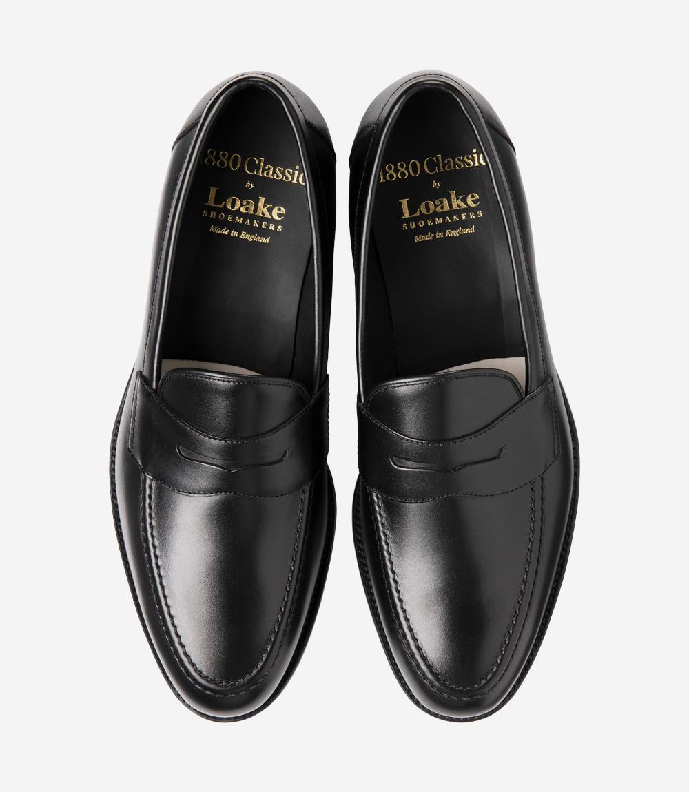 Hornbeam Black Loafer – Loake Shoes Australasia