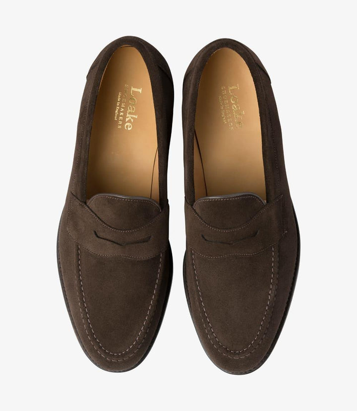 LOAKE IMPERIAL DARK BROWN LOAFER