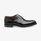 LOAKE KERRIDGE BLACK OXFORD BROGUE RUBBER SOLE F-MEDIUM