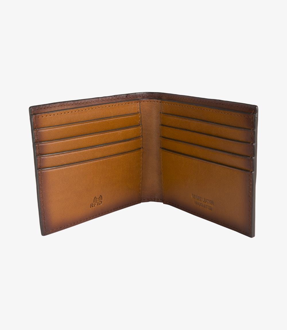 LOAKE MIDLAND CHESTNUT WALLET