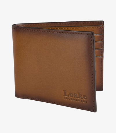 LOAKE MIDLAND CHESTNUT WALLET