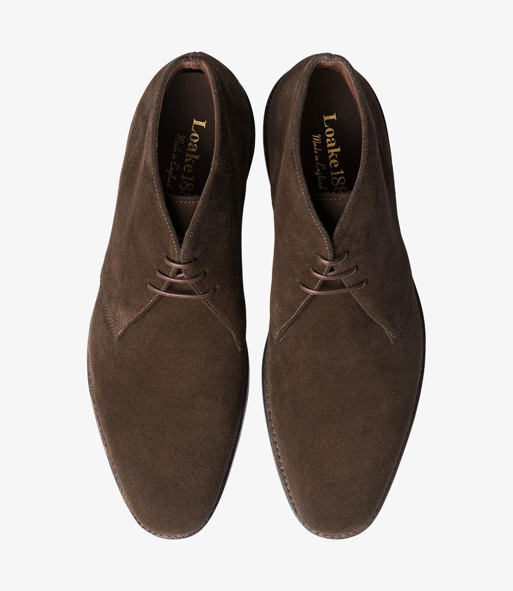 Loake pimlico dark brown sale