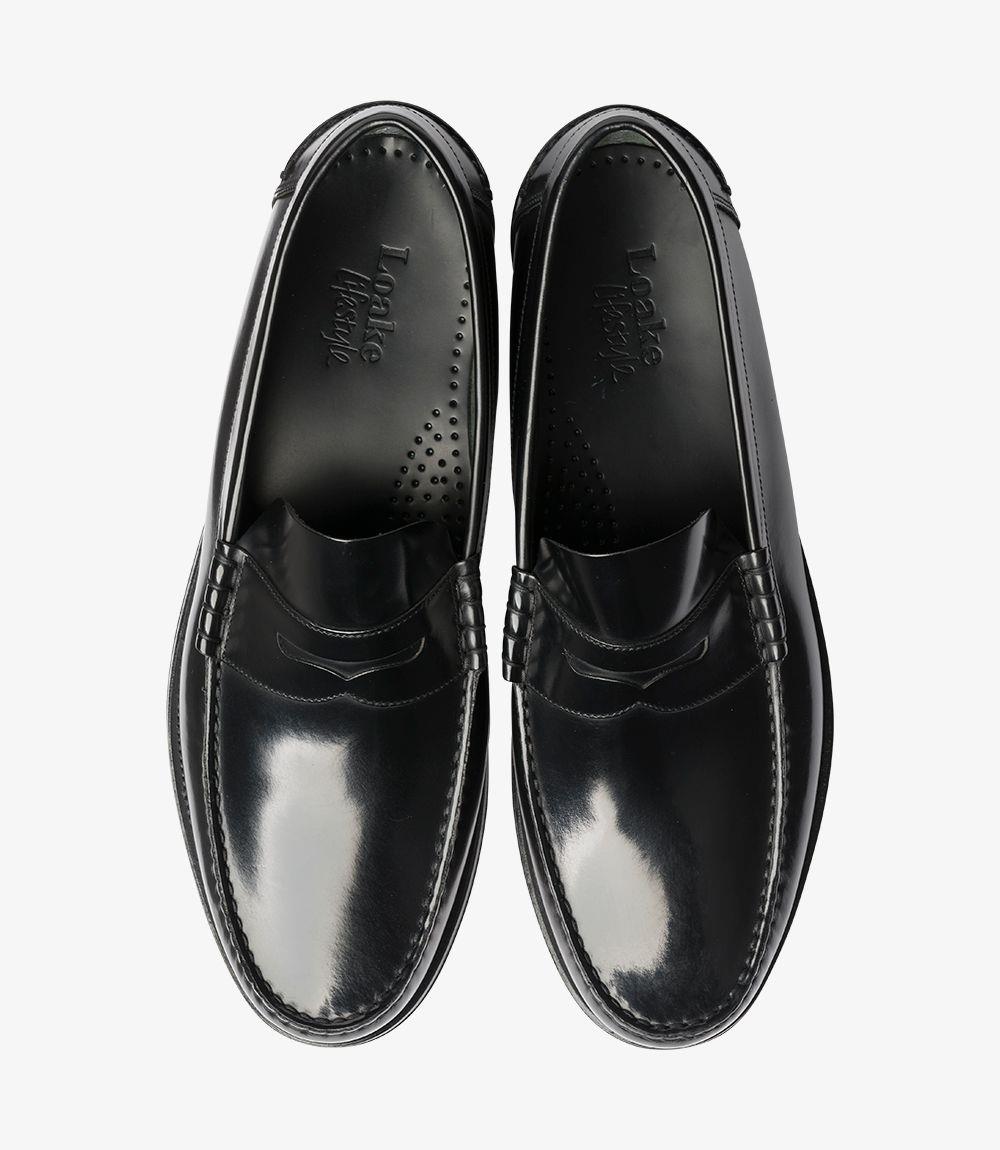 Princeton Black Loafer – Loake Shoes Australasia