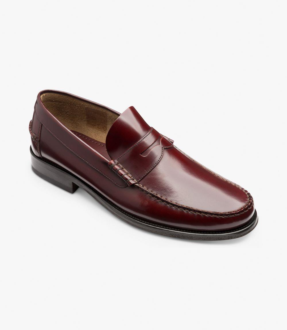 Princeton Burgundy Loafer – Loake Shoes Australasia