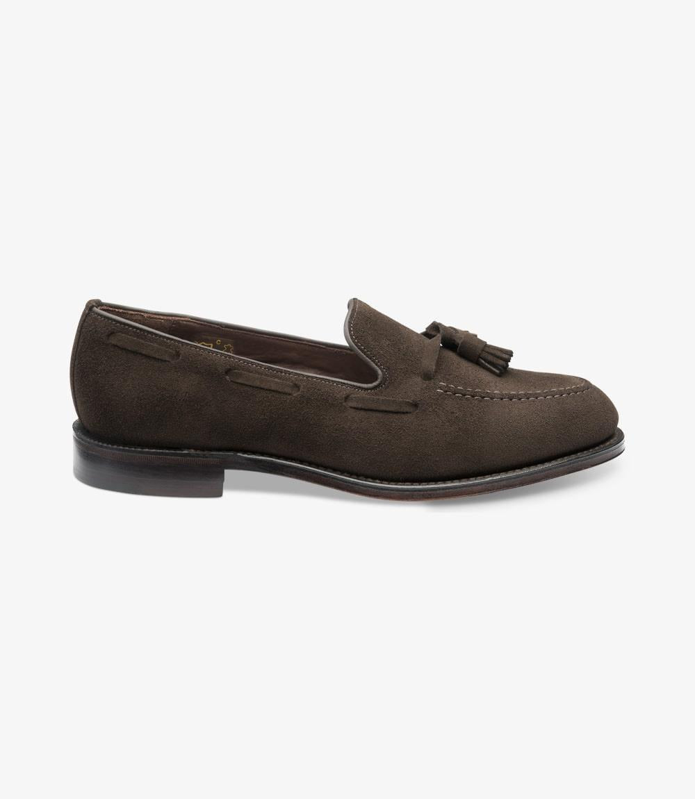 LOAKE RUSSELL DARK BROWN LOAFER