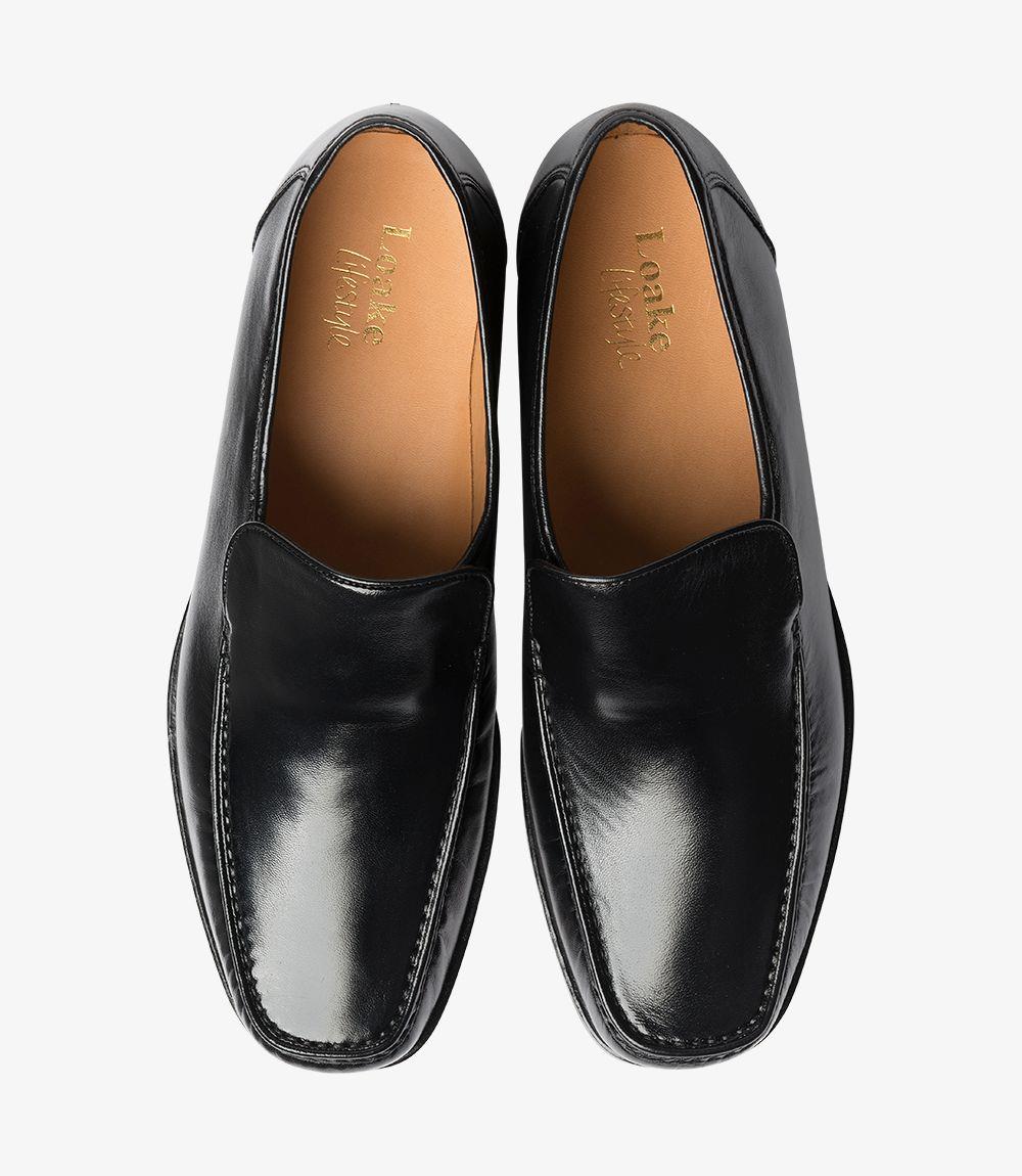 Siena Black Moccasin Loafer – Loake Shoes Australasia