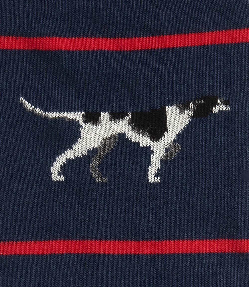 LOAKE POINTER SOCKS NAVY