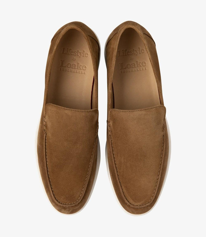 LOAKE TUSCANY CHESTNUT LOAFER
