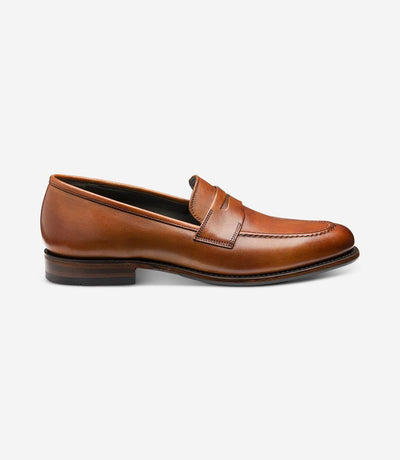 LOAKE WIGGINS TAN PENNY LOAFER